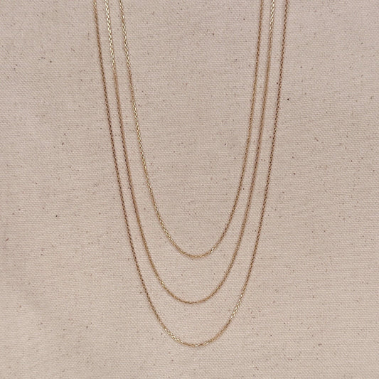 0.9mm Link Chain GF - She Chester
