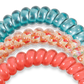 Spiral Hair Coils | Small | Coral Craze Hair Ties