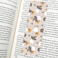 Groovy Witches Bookmark – Floral Ghosts, Soft Matte Finish
