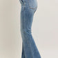 High Waist Trouser Flare Jeans Style 82651
