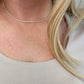 1.2mm Tennis Necklace 18K GF - She Chester