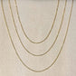 1.45 Cable Chain 18K GF - She Chester