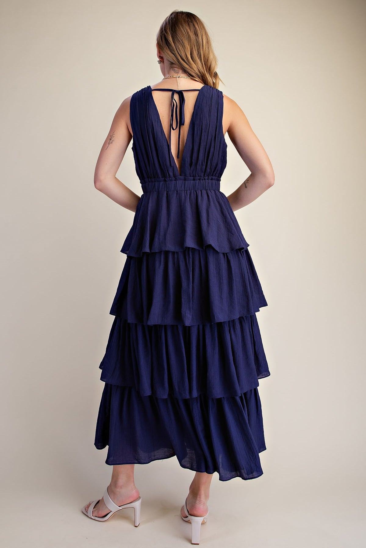 Sweet Moments Navy Maxi Dress