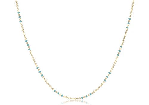15" CHOKER HOPE JOY - TURQUOISE - She Chester