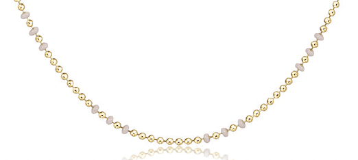 15" CHOKER HOPE JOY - WHITE - She Chester