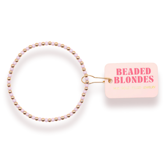 Demi Bracelet in Pastel Lilac Standard Size