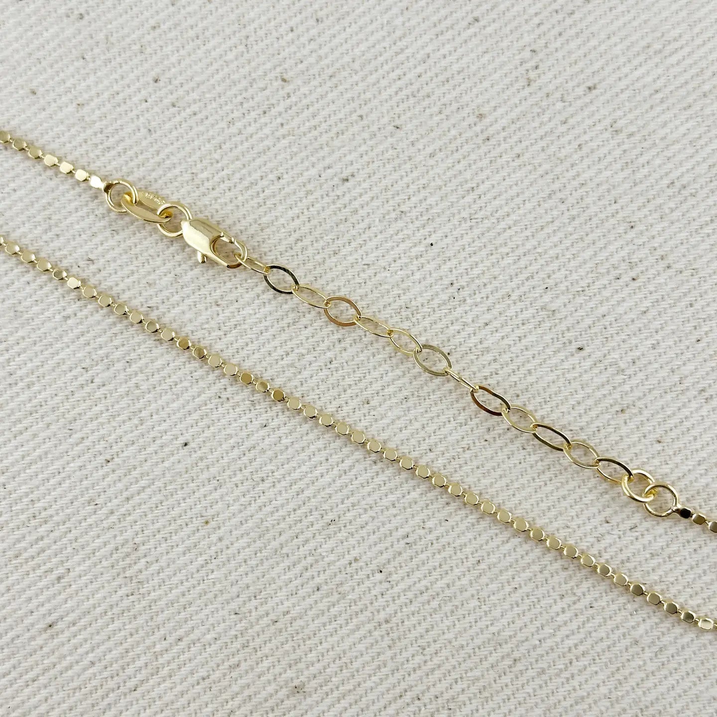 1.5mm Flat Ball Chain GF - She Chester