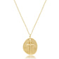 16" Necklace Gold Inspire Small Gold Charm - She Chester