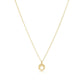16" Necklace Gold - Star Small Gold Disc - She Chester