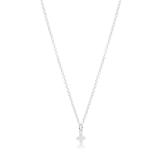 16in Silver Signature Cross - She Chester