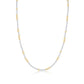 17" Choker Beaded - Hope Unwritten Mixed Metal 3mm - She Chester