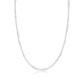 17" CHOKER BEADED - HOPE UNWRITTEN STERLING 3MM - She Chester