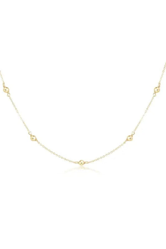 17'' Simplicity Choker Necklace - 6mm - She Chester