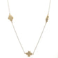 17'' Simplicity Choker Necklace - Signature Gold Cross - She Chester