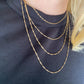 1.7mm Singapore Chain 18K GF - She Chester