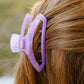 Open Hair Clip | Medium | Lavender Mist