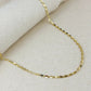 18k GF 3mm Fancy Chain Necklace - She Chester