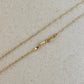18k GF Mini Paperclip Chain - She Chester
