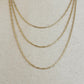 18k GF Mini Paperclip Chain - She Chester