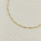 18k GF Mini Tube Necklace - She Chester