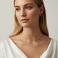 18k Gold Filled 1.5mm Baguette Cz Tennis Necklace - She Chester