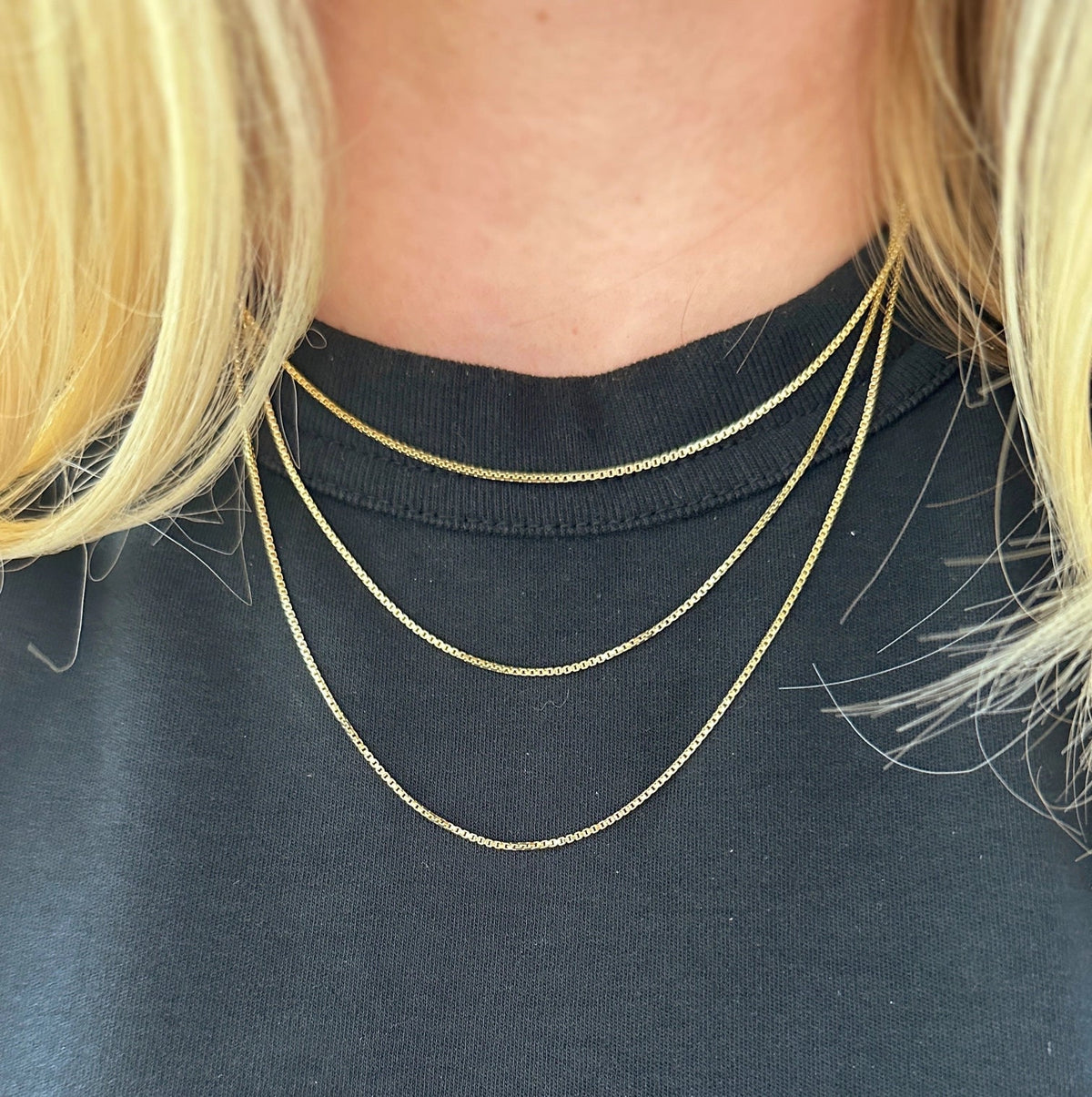 1mm Box Chain - She Chester