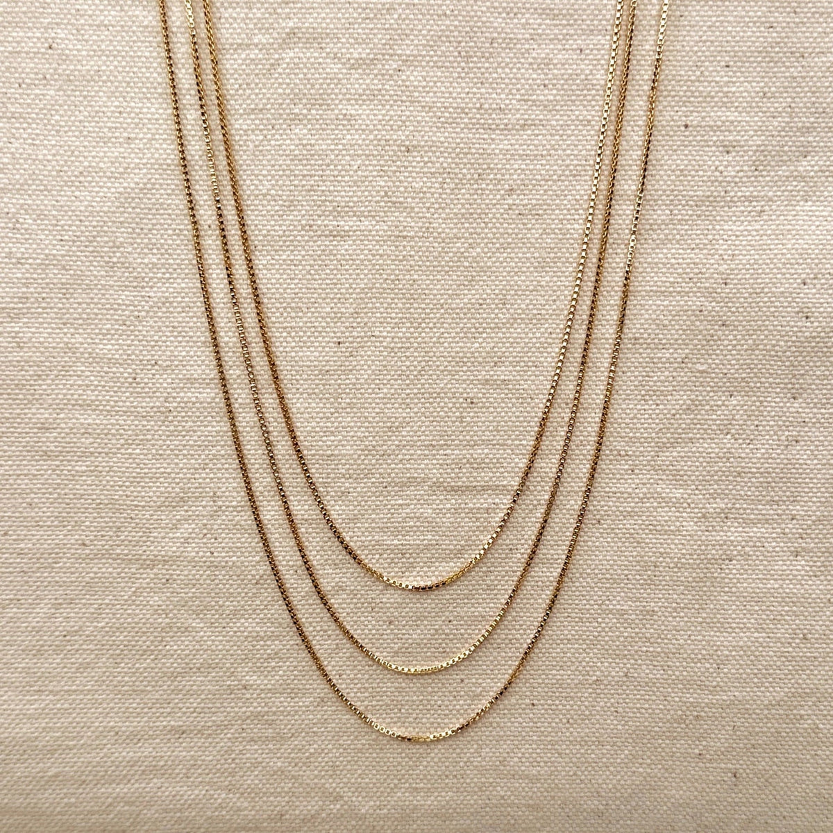 1mm Box Chain - She Chester