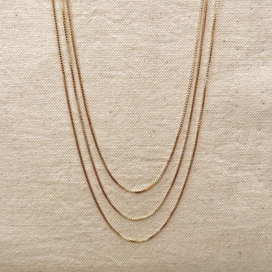 1mm Box Chain - She Chester