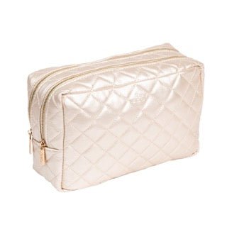 2 - Way Bag Champagne Quilted - She Chester