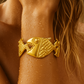 Nerissa Fish Cuff Bracelet Gold