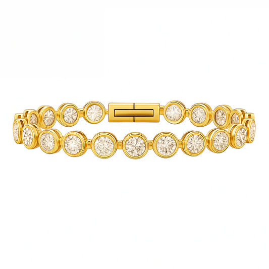 Caella Bezel Tennis Bracelet