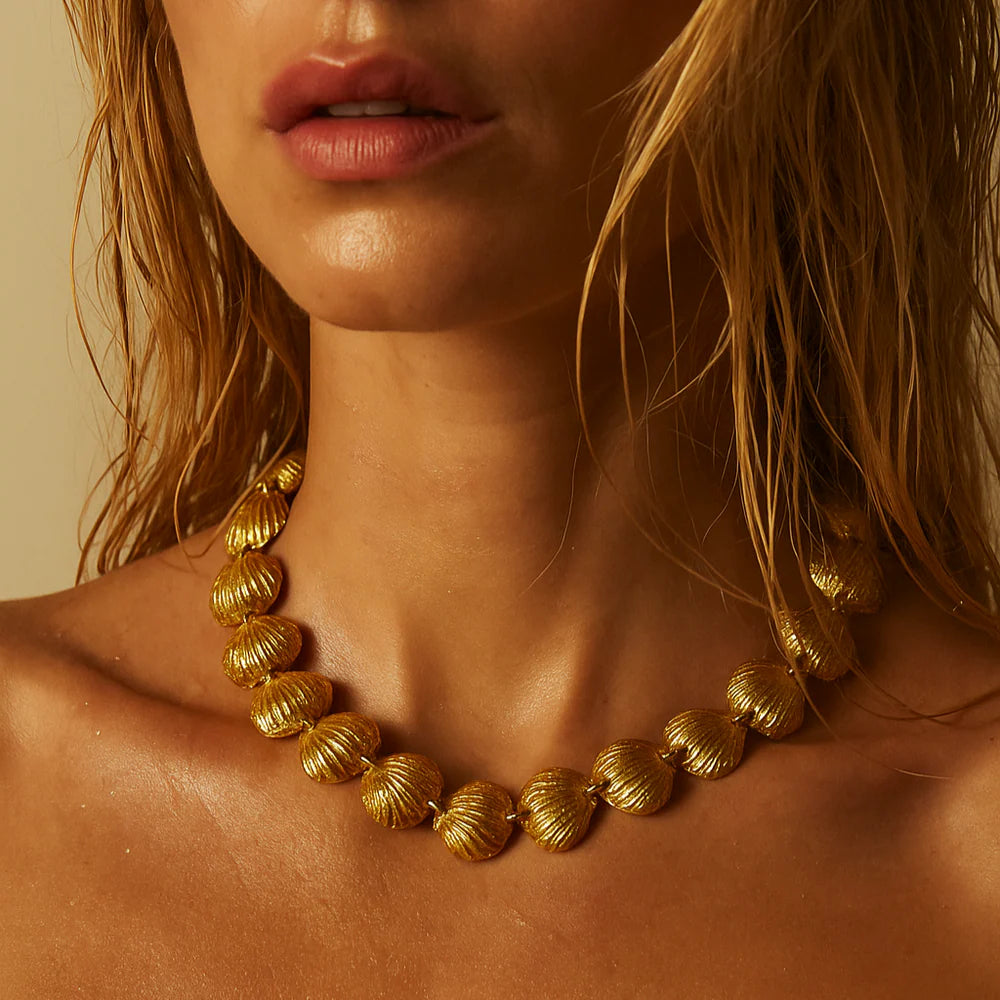 Berta Shell Choker Necklace