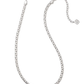 Brielle Chain Necklace Rhod