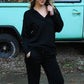 Vneck Cloud Black Popover