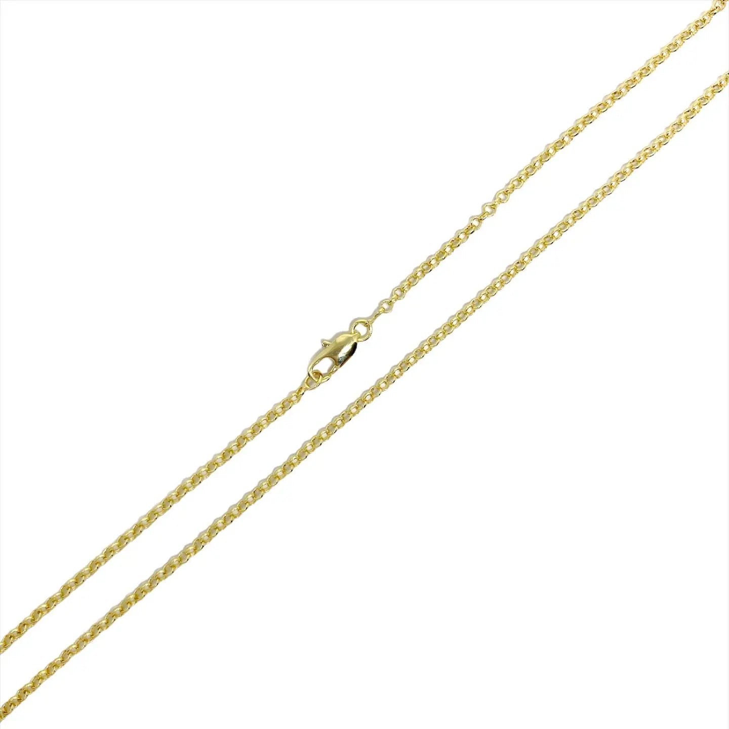 2.5mm Rollo Chain 18K GF - She Chester