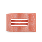 Flat Rectangle Hair Clip | Large | Dreamsicle