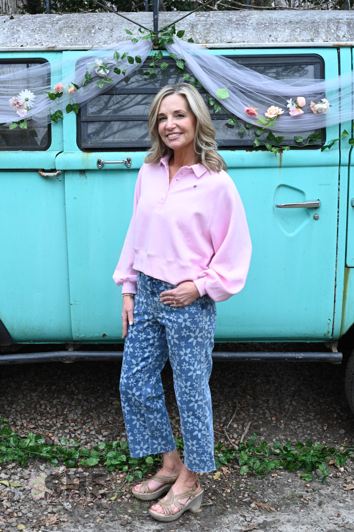 SS Pink Gigi Pullover