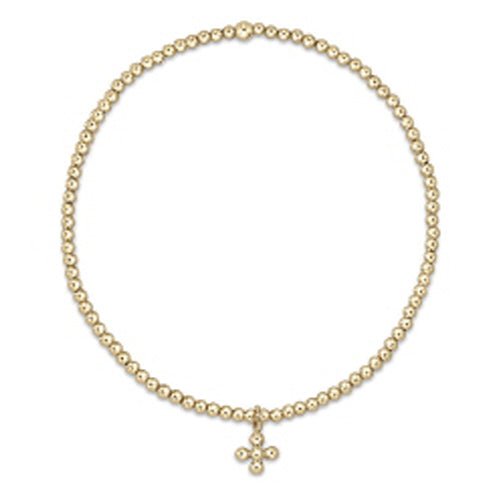 2mm Classic Gold Signature Cross - She Chester