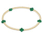 2mm Mini Cross Emerald Gold - She Chester