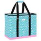 3 BOYS ZIP TOTE X - LARGE AQUA LA VISTA - She Chester