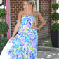 Hallie Floral Halter Dress
