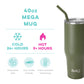 Olive Mega Mug 40oz