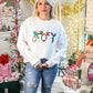 Christmas Joy White Sweater