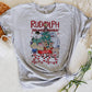 Rudolph & Friends Grey Short Sleeve -