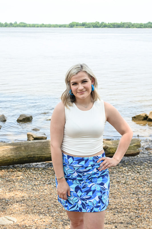 Sea Petals Fairway Skort