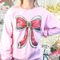 Santa Bow Crewneck