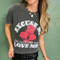 Look Like You Love Me Cropped Tee -