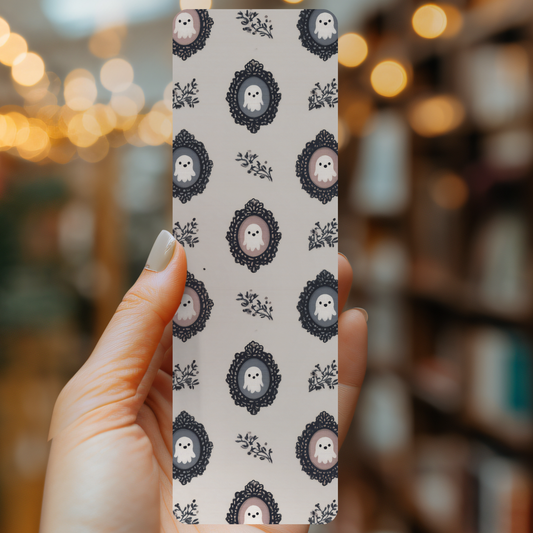 Ghost Portraits Bookmark – Soft Matte Laminated 