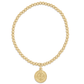 3mm Gold Beaded Blessed Disc - She Chester
