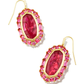 Elle Crystal Gold Raspberry Earring